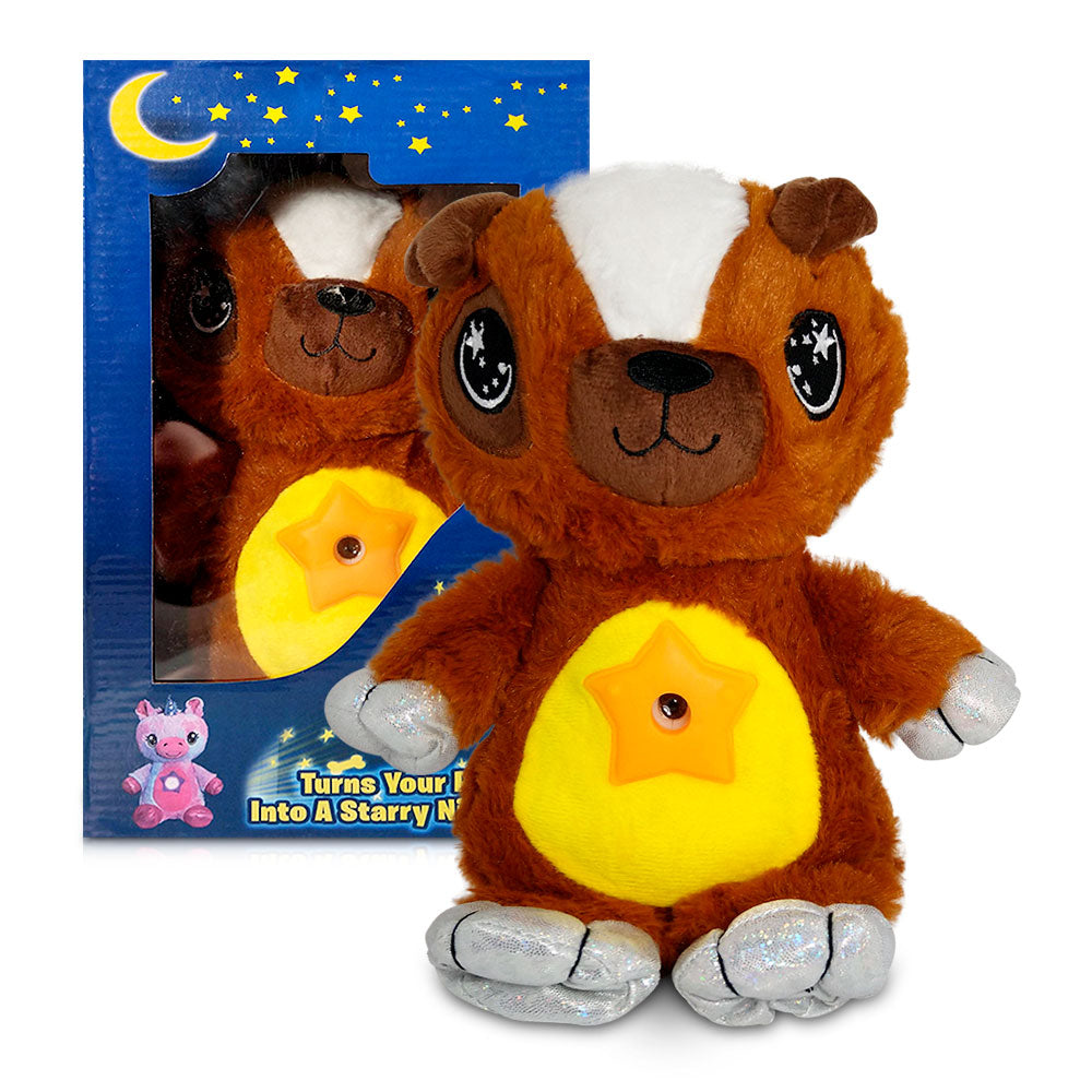 Peluche Star Belly Con Proyector de Luz