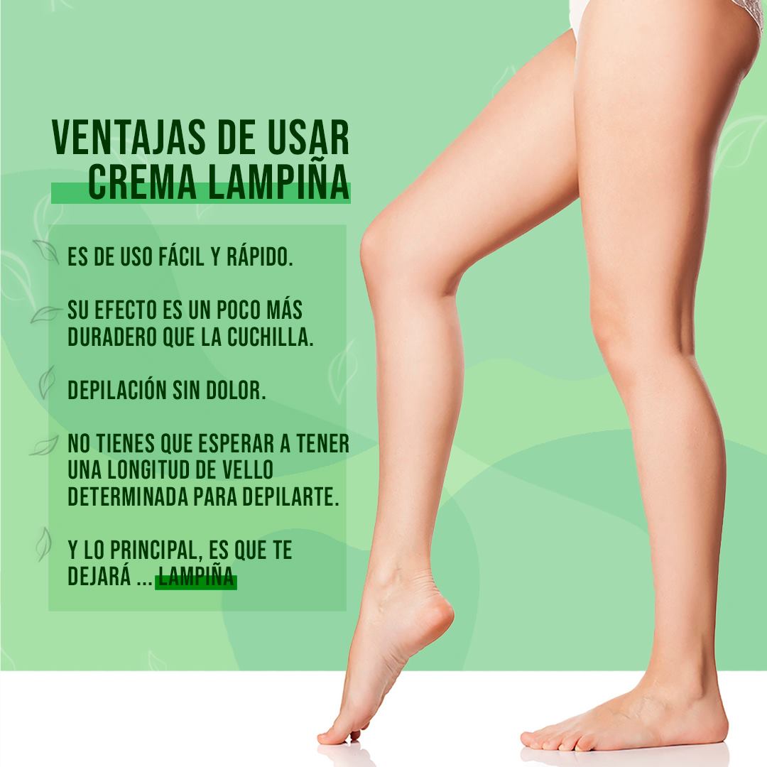 CREMA DEPILATORIA CORPORAL LAMPIÑA