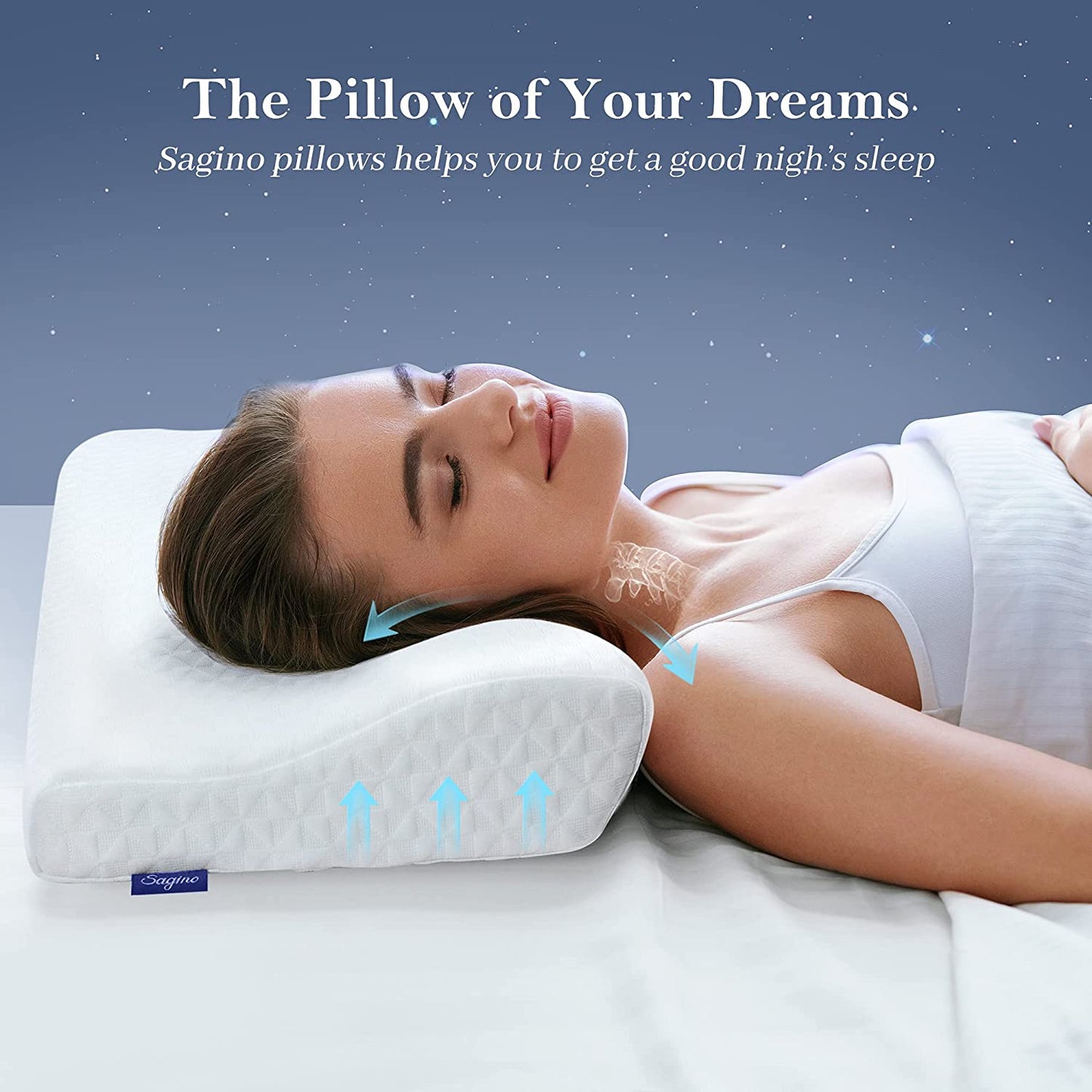Almohada Visco-Elástica Memory Pillow