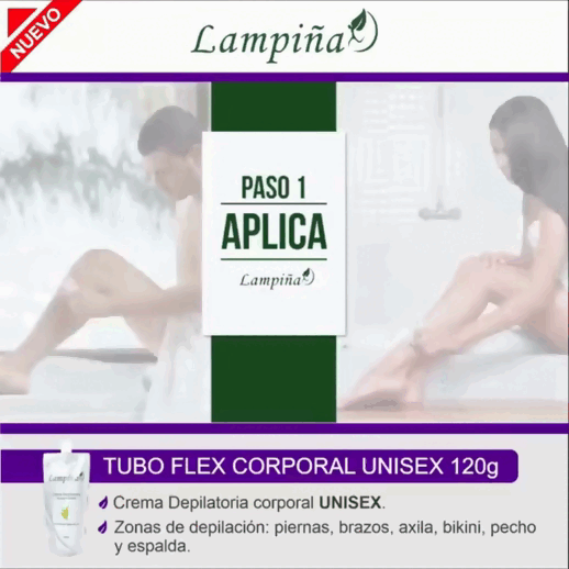 CREMA DEPILATORIA CORPORAL LAMPIÑA