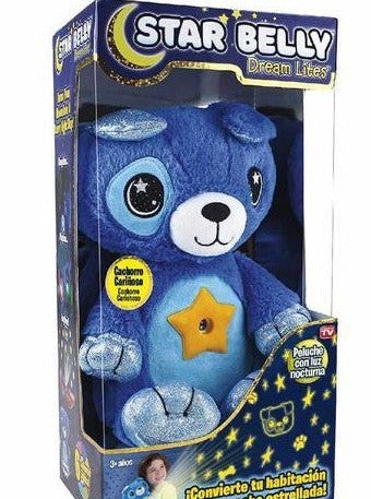 Peluche Star Belly Con Proyector de Luz