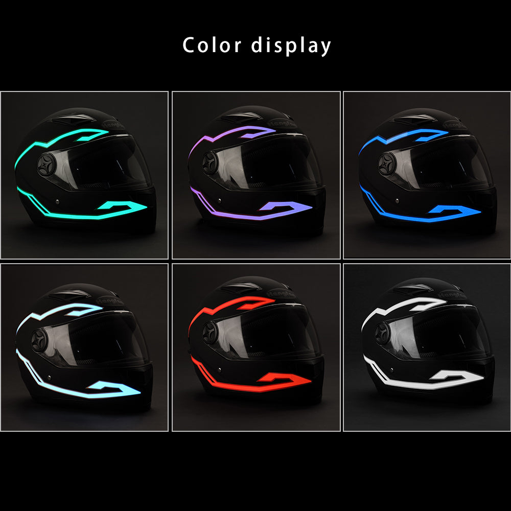 Tira De Luz Led Visibilidad Para Casco De Moto Y O Bici PAY TARPUN